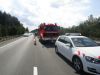 Verkehrsunfall PKW gegen LKW